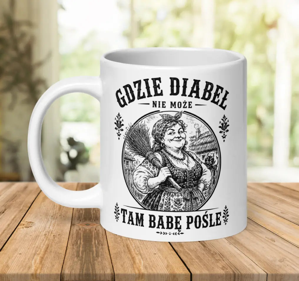 Gdzie Diabeł Nie Może Mug