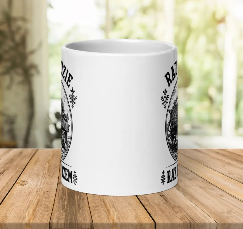 Raz Na Wozie Raz Pod Wozem Mug