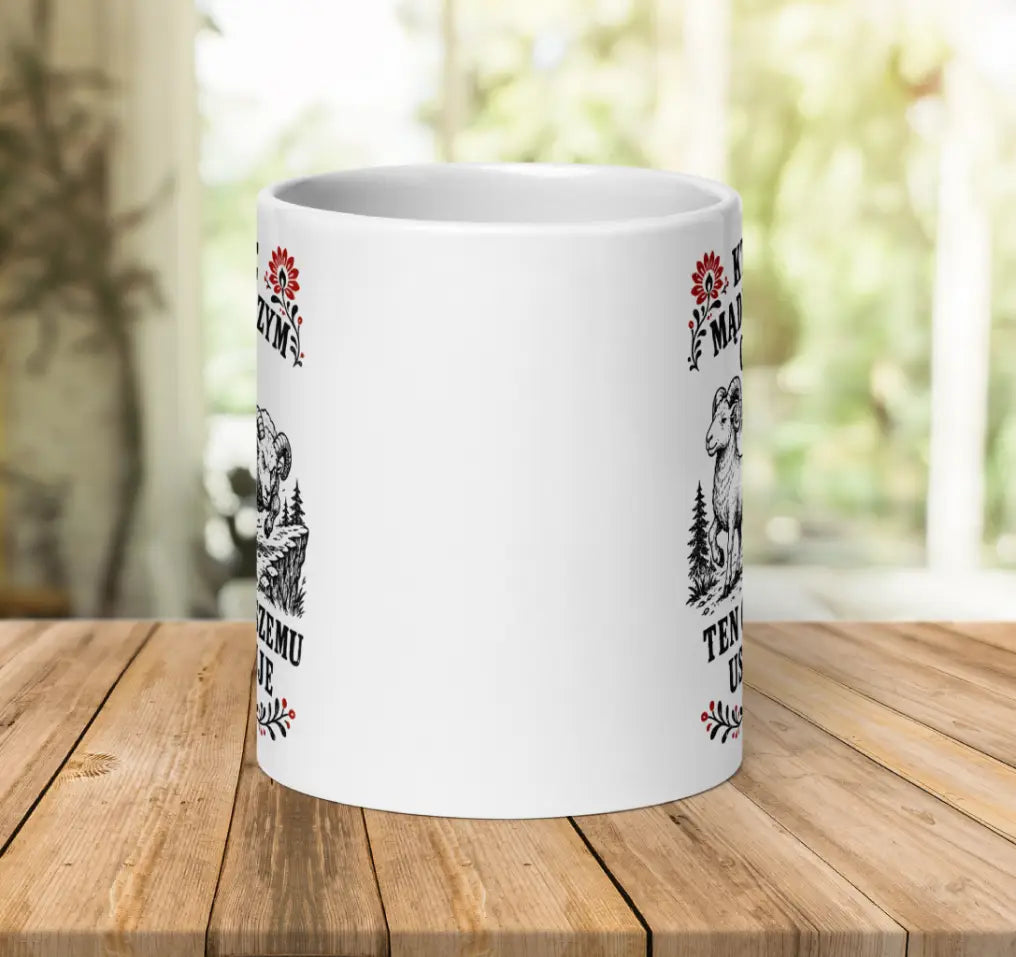 Mądrzejszy Ustępuje Mug