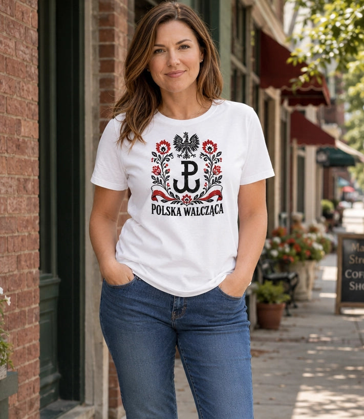 Polska Walcząca Folk Women’s T-shirt