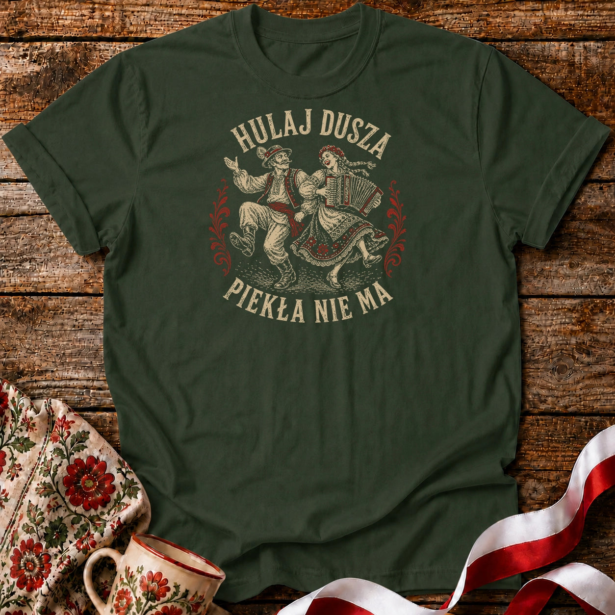 Hulaj Dusza Piekła Nie Ma Unisex T-Shirt