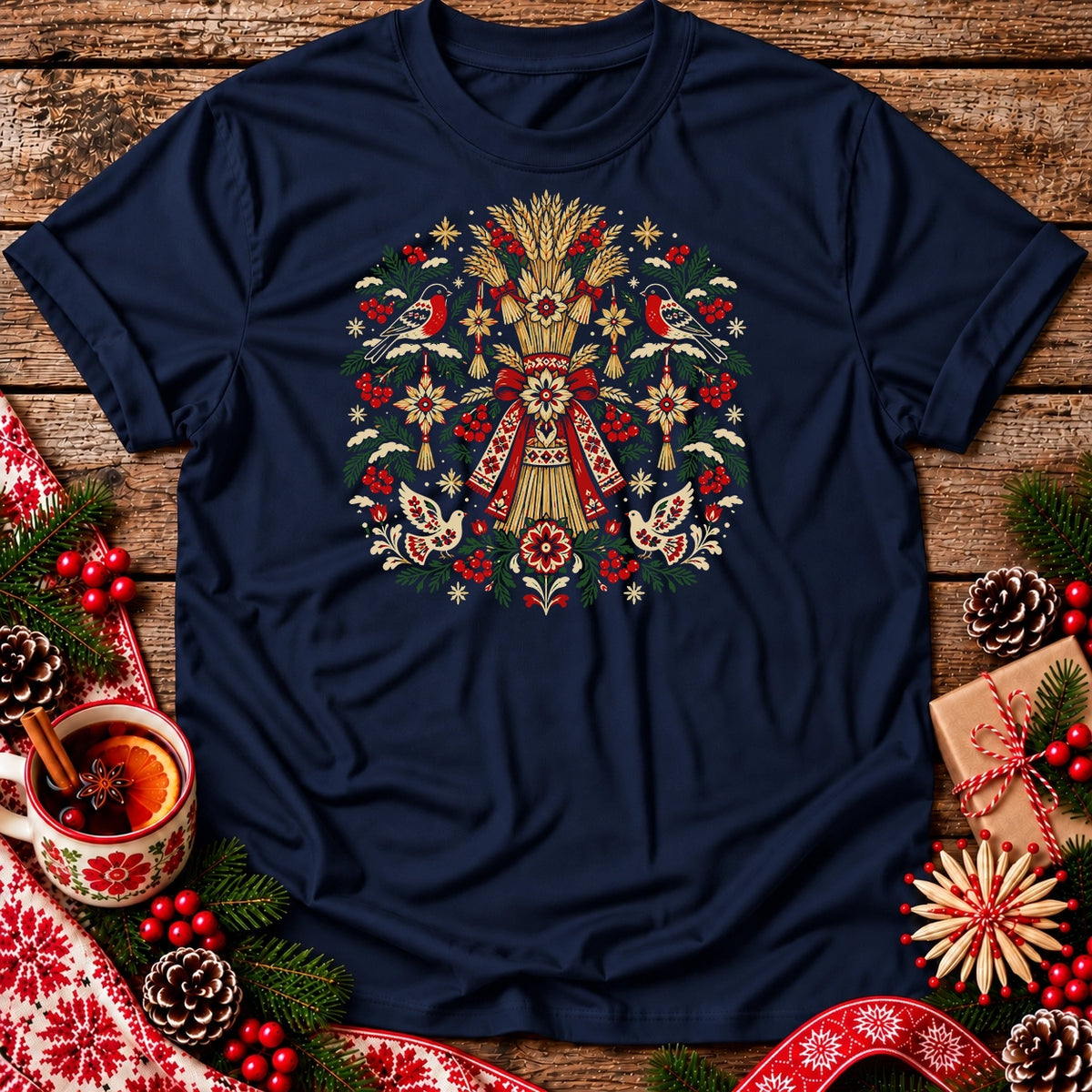 Polish Christmas Sheaf Unisex T-Shirt