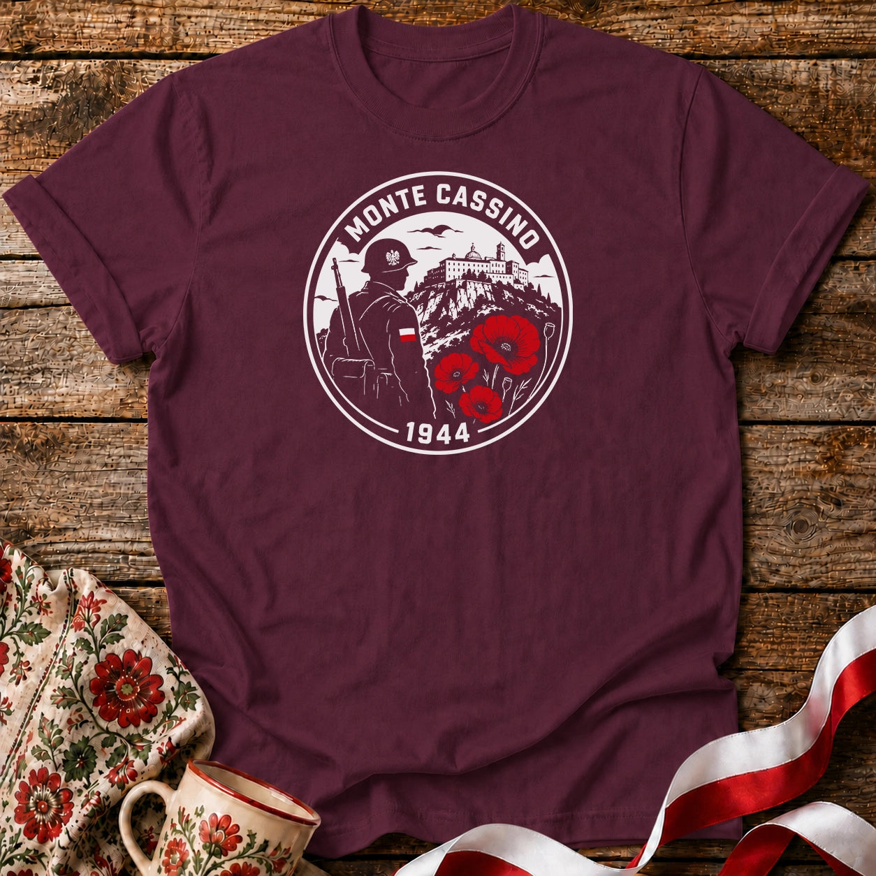 Monte Cassino 1944 Unisex T-Shirt
