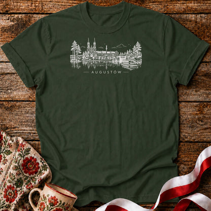 Augustów Minimal Skyline Unisex T-Shirt