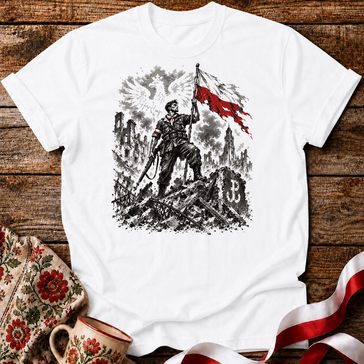 Powstanie Warszawskie 1944 Unisex T-Shirt