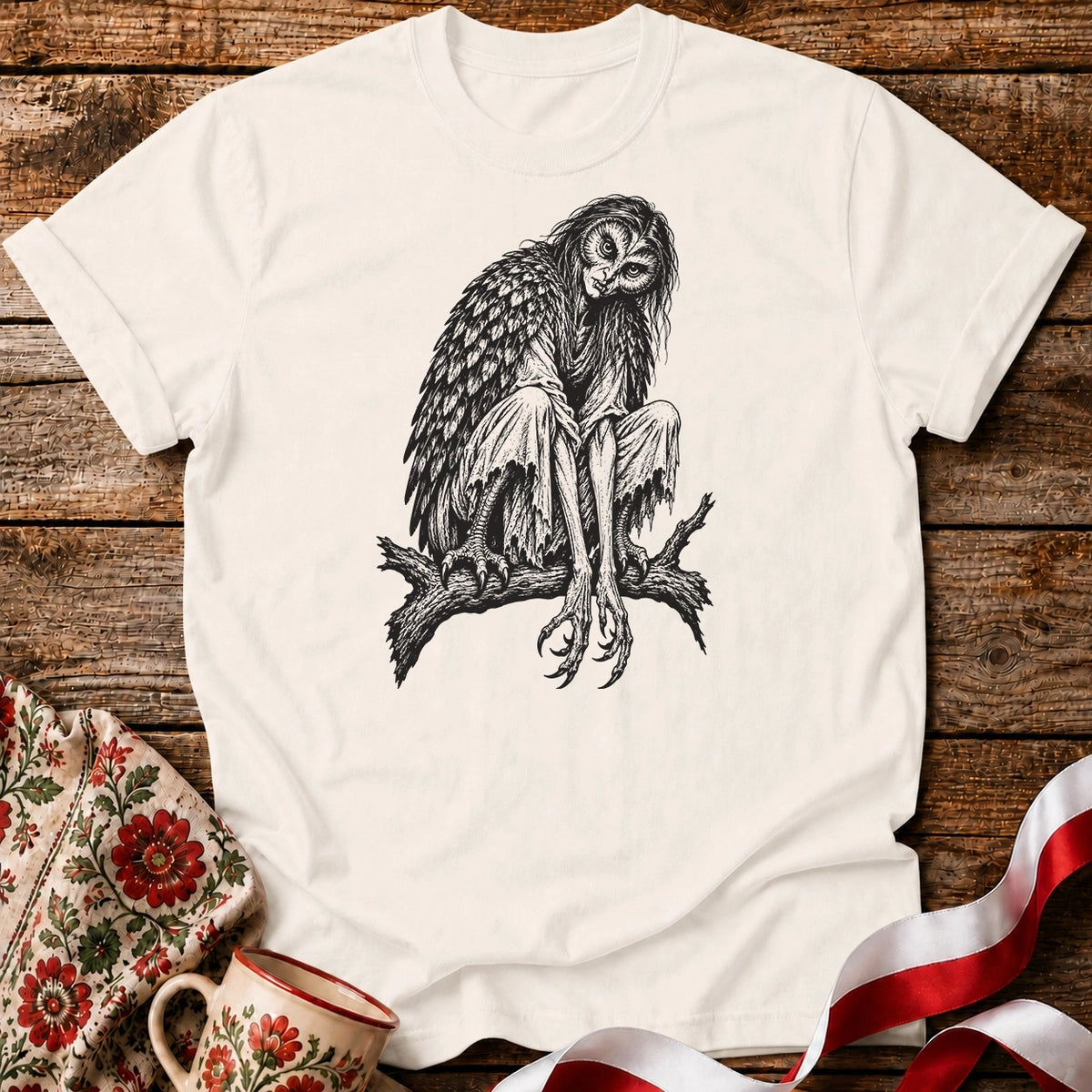 Strzyga Night Perch Unisex T-Shirt