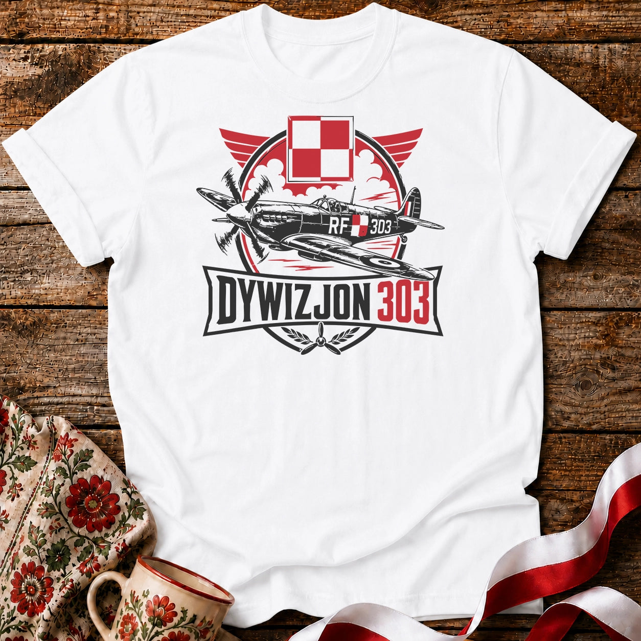 Dywizjon 303 Badge Unisex T-Shirt