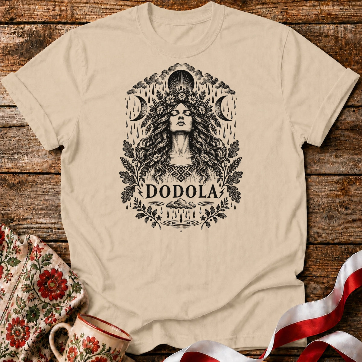 Dodola Rain Goddess Unisex T-Shirt