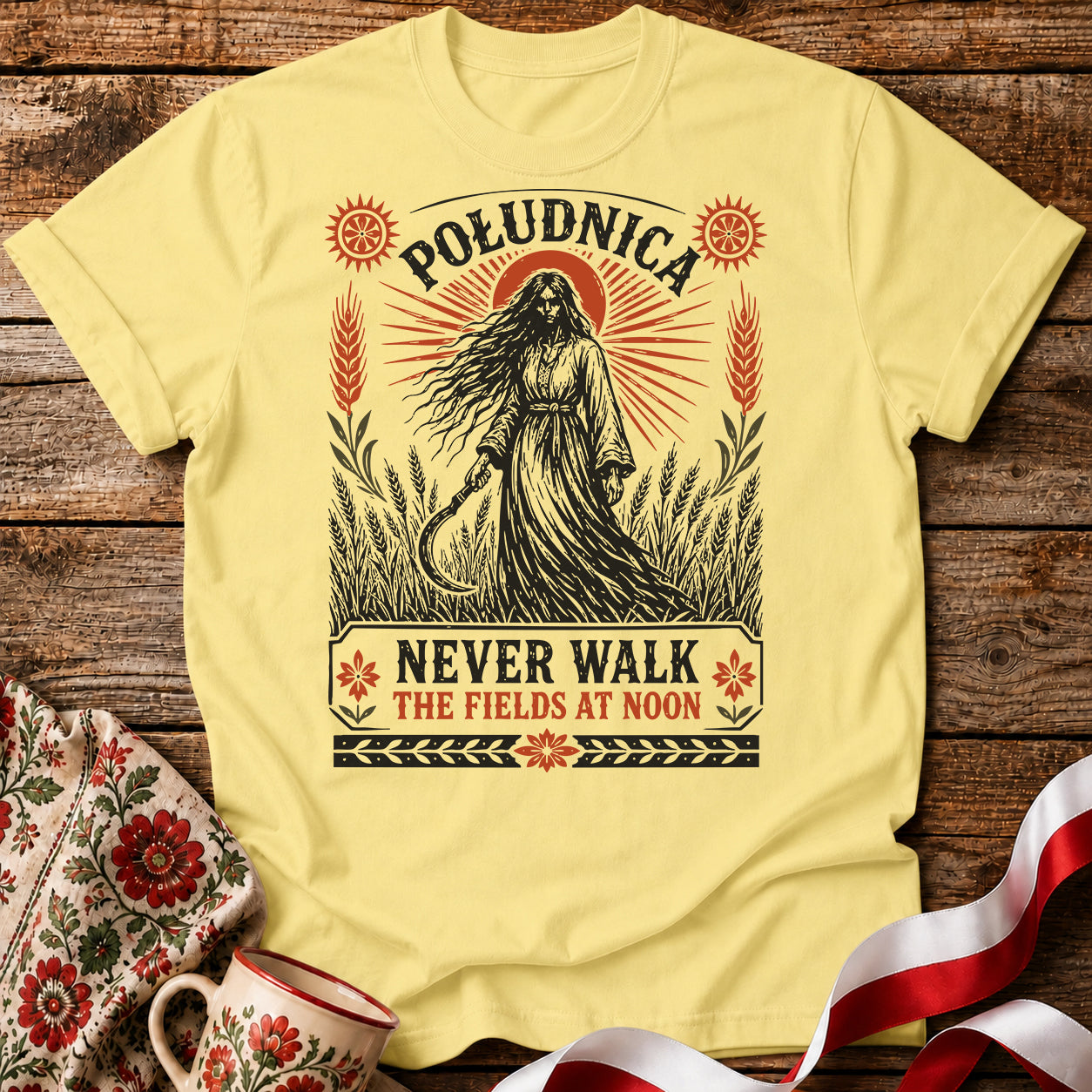 Południca Slavic Demon Unisex T-Shirt