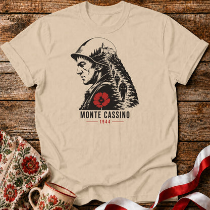 Monte Cassino Pamięć Unisex T-Shirt