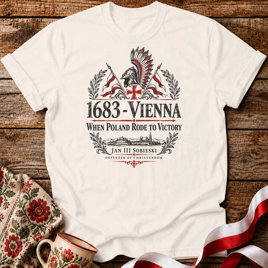 1683 Vienna Hussar Crest Unisex T-Shirt
