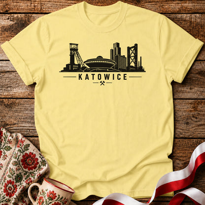 Katowice Skyline Polish City Unisex T-Shirt