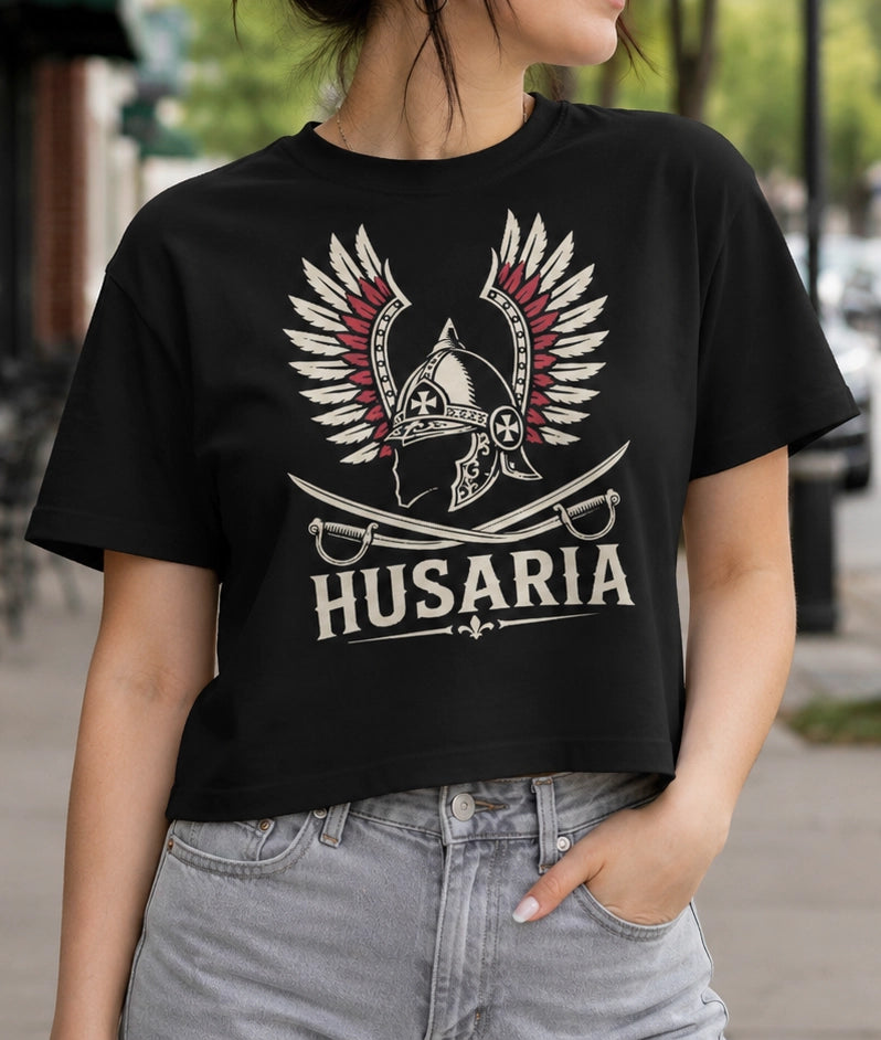 Husaria Winged Helmet Women’s Heavyweight Boxy Tee