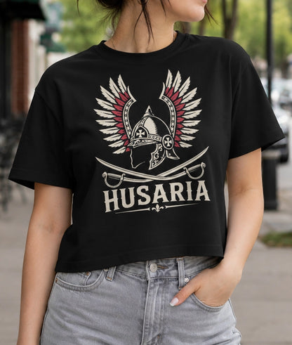 Husaria Winged Helmet Women’s Heavyweight Boxy Tee