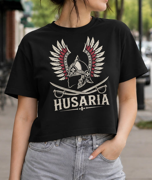 Husaria Winged Helmet Women’s Heavyweight Boxy Tee