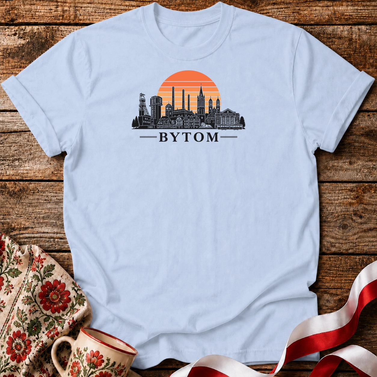 Bytom Sunset Skyline Unisex T-Shirt