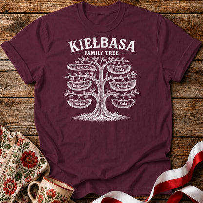 Kiełbasa Family Tree Unisex T-Shirt