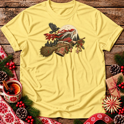 Christmas Baba Yaga Unisex T-Shirt