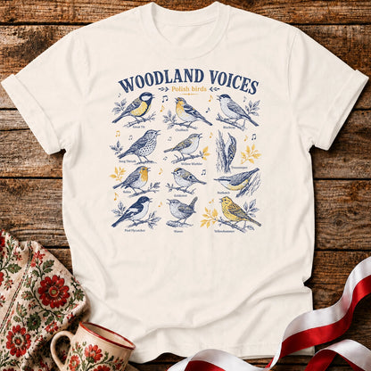 Woodland Voices Polish Birds Unisex T-Shirt
