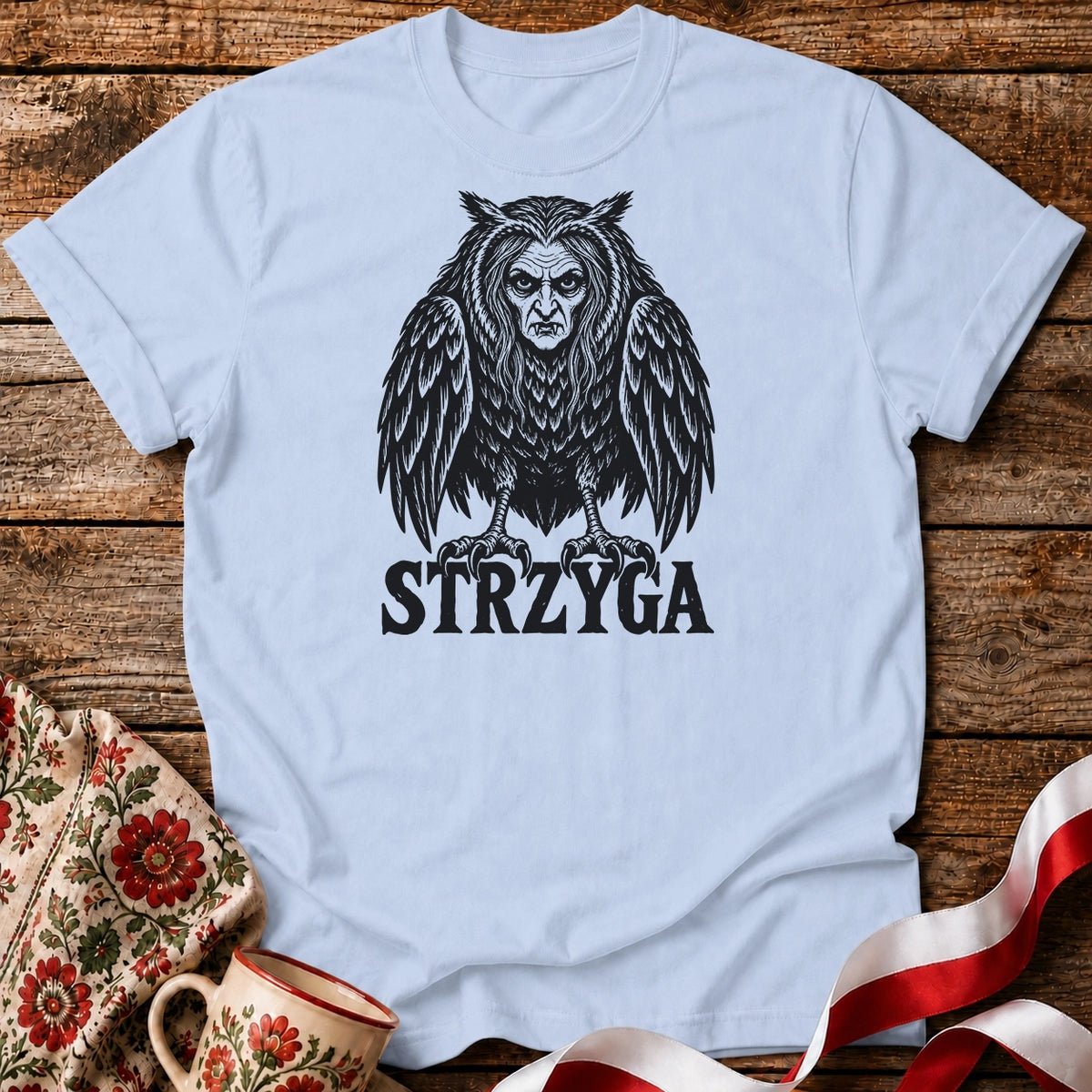 Strzyga Owl Demon Unisex T-Shirt