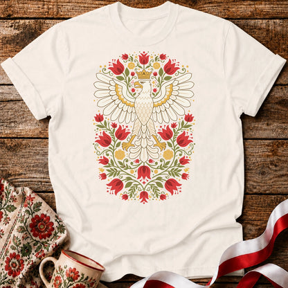 Crowned White Eagle Unisex T-Shirt