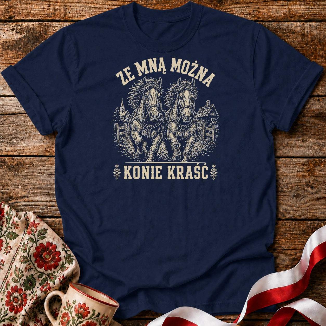 Konie Kraść Unisex T-Shirt