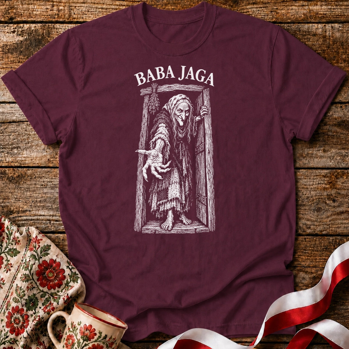 Baba Jaga Doorway Unisex T-Shirt