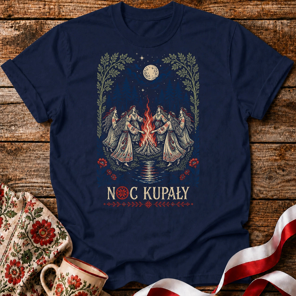 Noc Kupały Ritual Unisex T-Shirt
