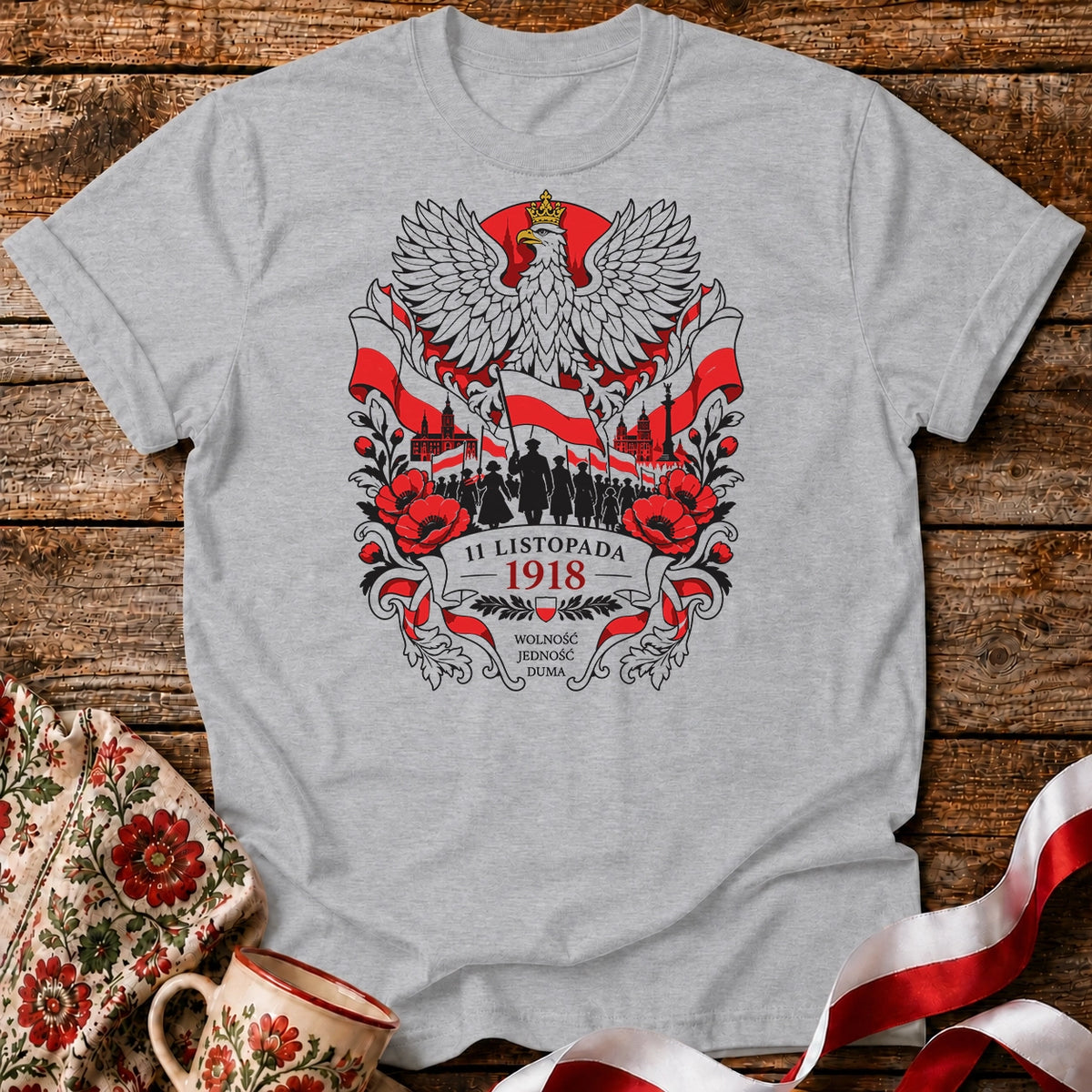 11 Listopada Marsz Niepodległości Unisex T-Shirt