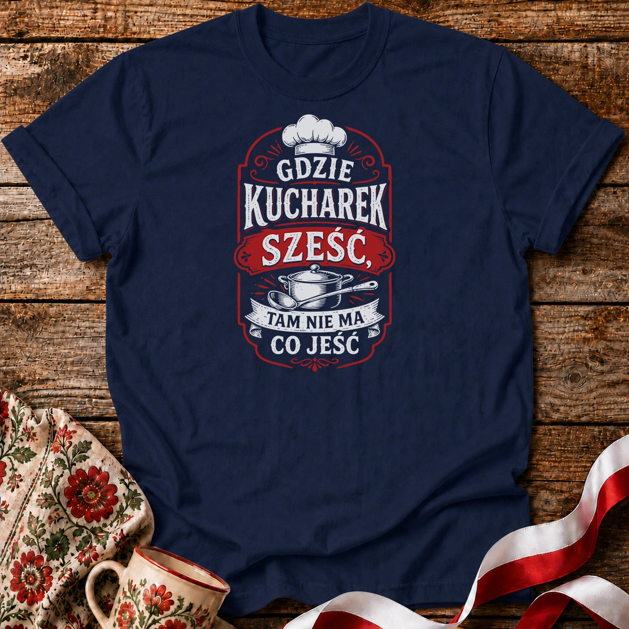 Gdzie Kucharek Sześć Unisex T-Shirt