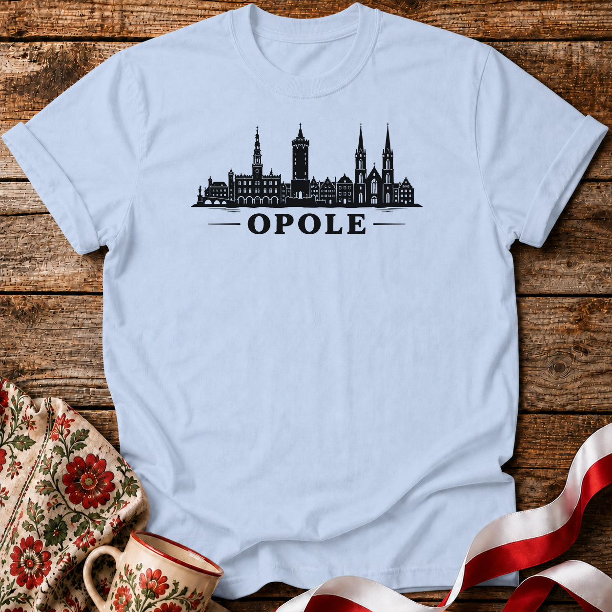 Opole Skyline Polish City T-Shirt Unisex T-Shirt