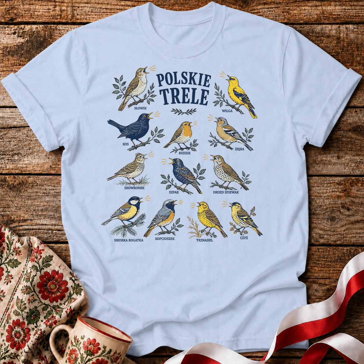 Polskie Trele Polish Songbirds Unisex T-Shirt