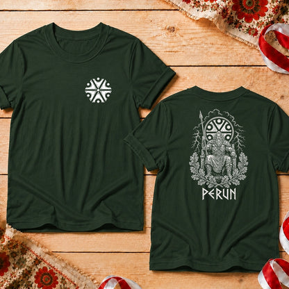 Perun Throne Front Back Unisex T-Shirt