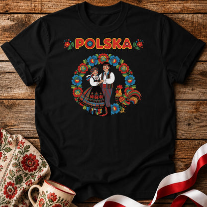 Polish Folk Joy Unisex T-Shirt