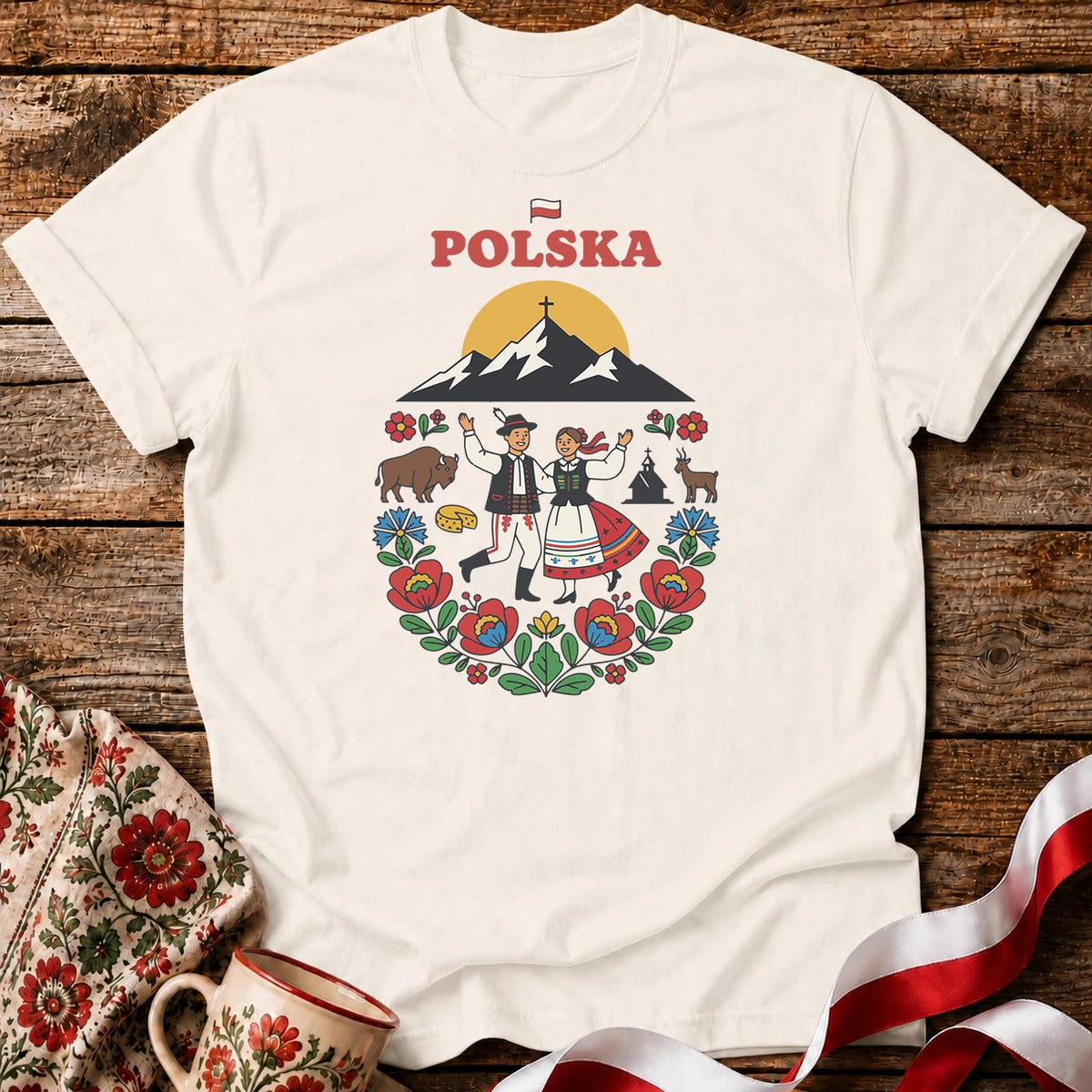 Polska Heritage Celebration Unisex T-Shirt
