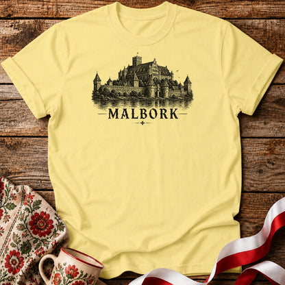 Malbork Sketch Castle Polish City Unisex T-Shirt