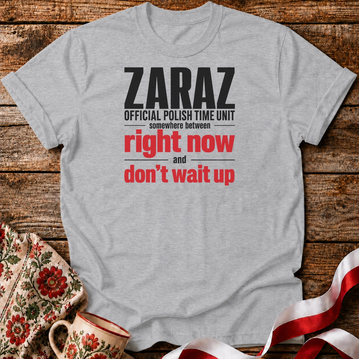 Zaraz Time Unit Unisex T-Shirt