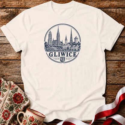 Gliwice Heritage Skyline Unisex T-Shirt