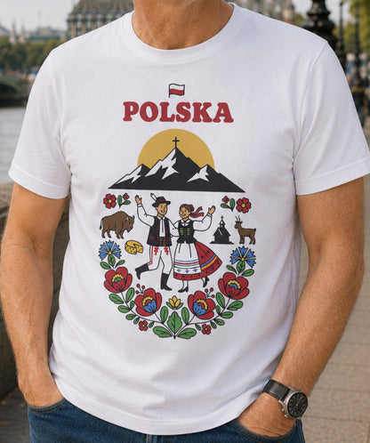 Polska Heritage Celebration Unisex T-Shirt