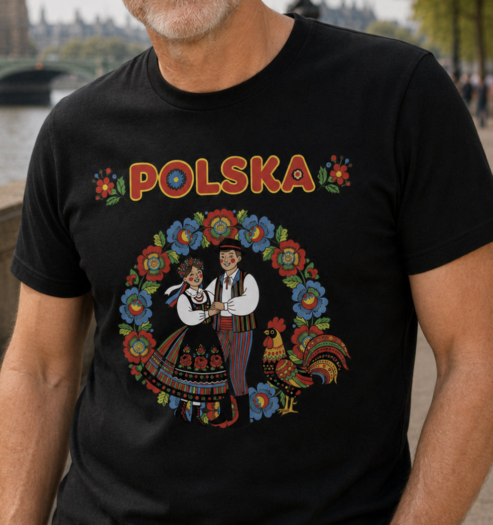 Polish Folk Joy Unisex T-Shirt