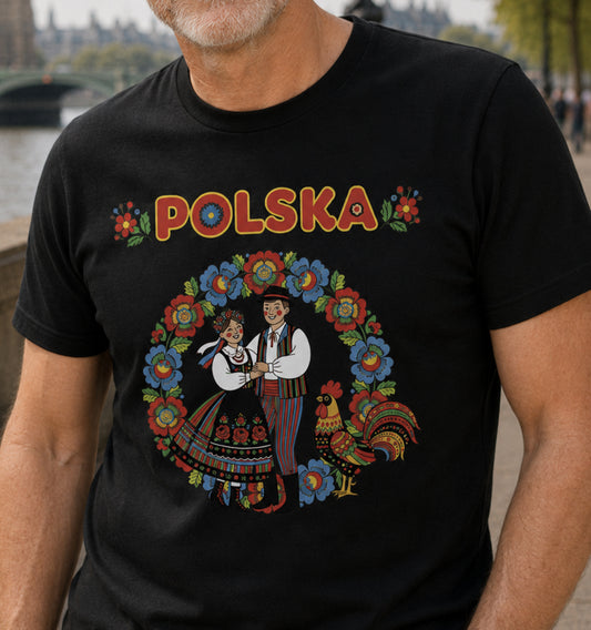 Polish Folk Joy Unisex T-Shirt