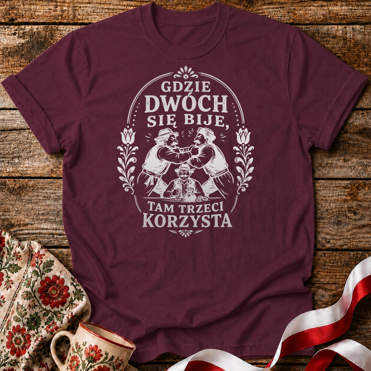 Gdzie Dwóch Się Bije Unisex T-Shirt