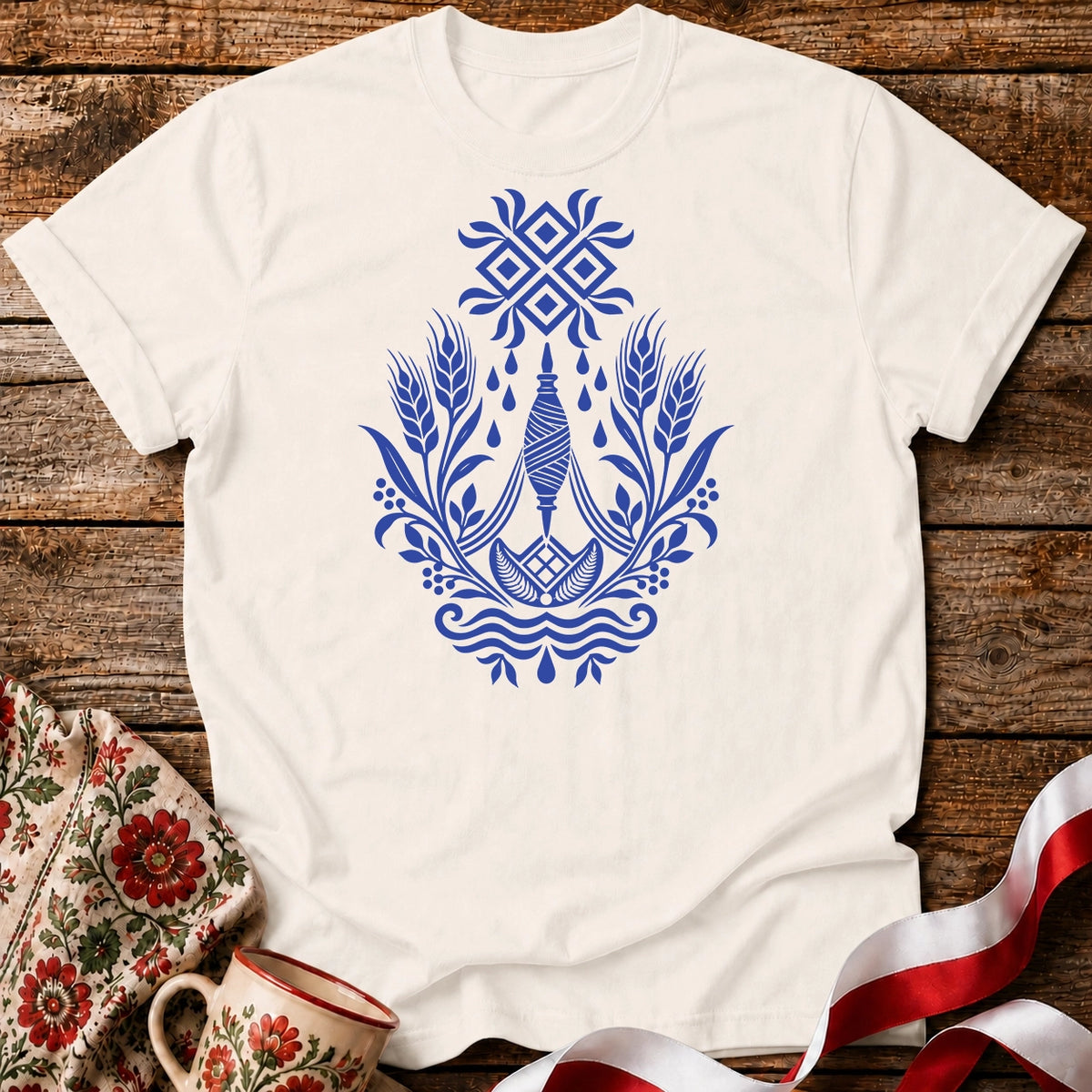 Mokosz Folk Symbol Unisex T-Shirt