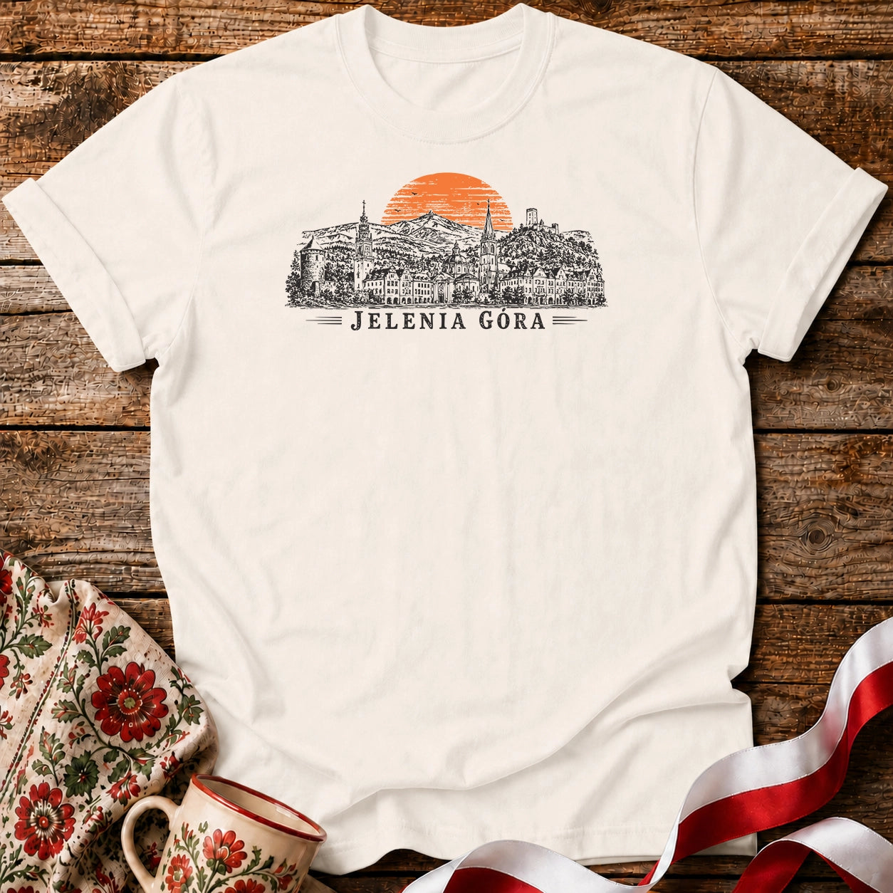 Jelenia Góra Sunset Unisex T-Shirt