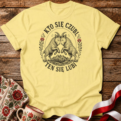 Kto Się Czubi Ten Się Lubi Unisex T-Shirt