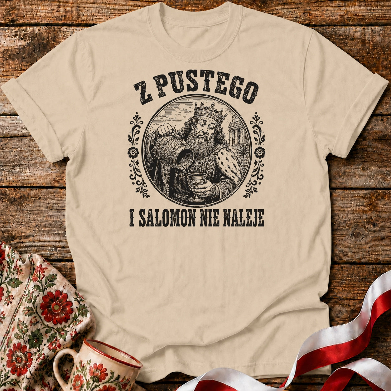Z Pustego I Salomon Nie Naleje Unisex T-Shirt