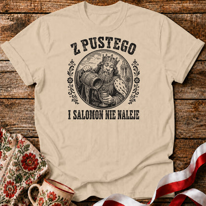 Z Pustego I Salomon Nie Naleje Unisex T-Shirt
