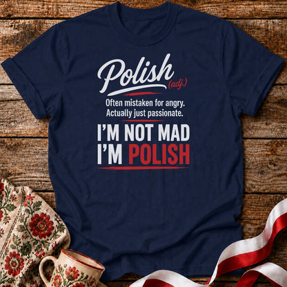 Polish Not Mad Unisex T-Shirt
