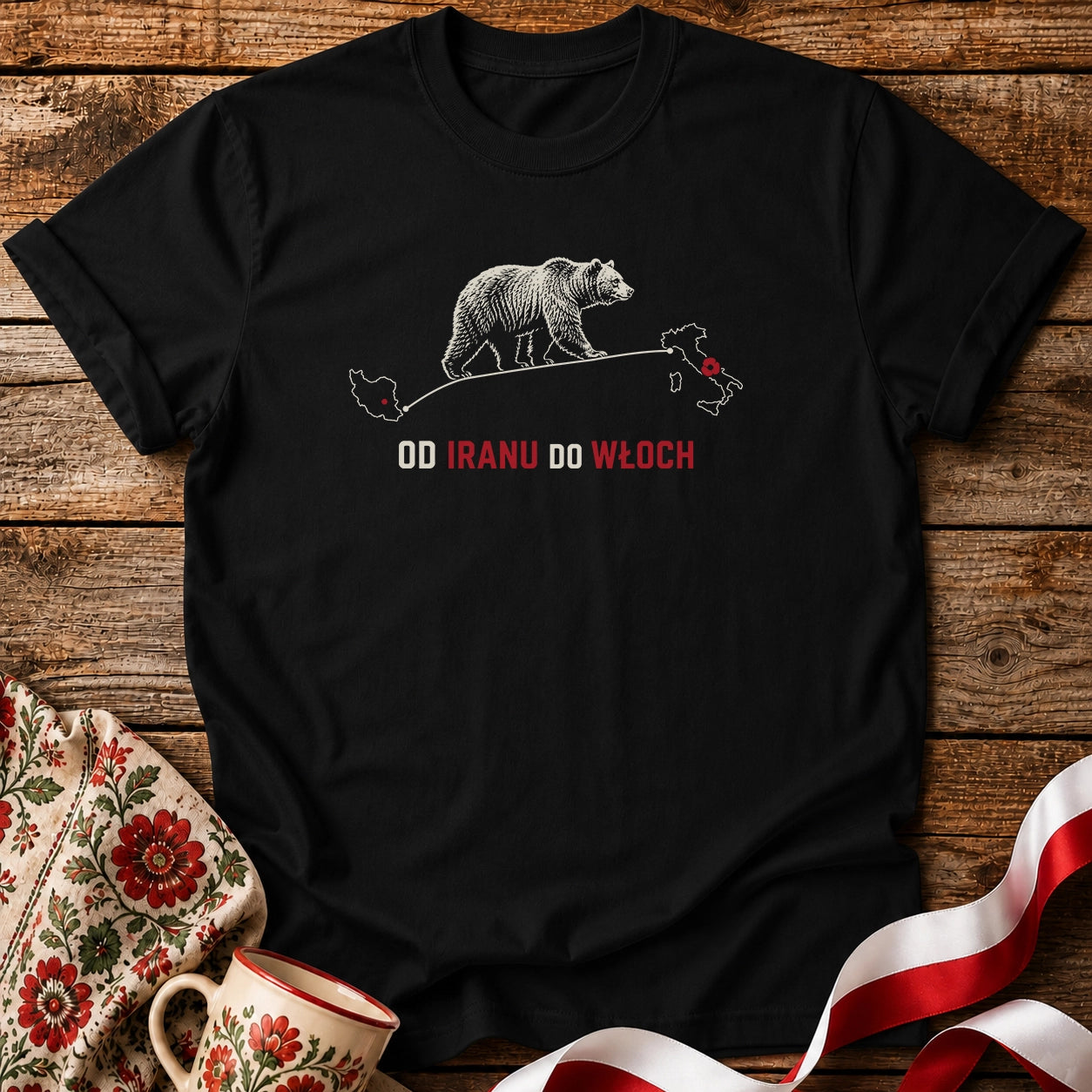 Od Iranu Do Włoch Unisex T-Shirt