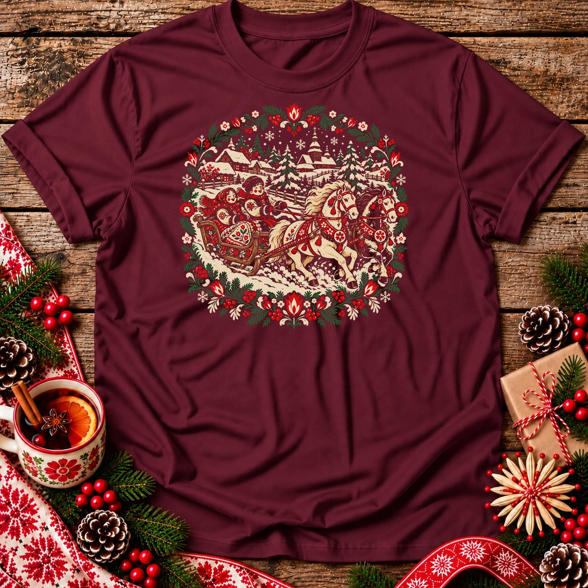Polish Christmas Kulig Unisex T-Shirt